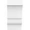Ekena Millwork Standard Asheboro Architectural Grade PVC Rafter Tail, 5"W X 10"H X 24"L RFTP05X10X24ASH - alternate 3